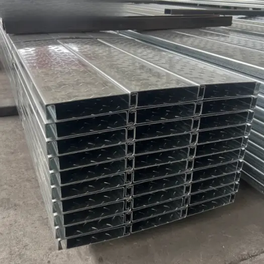 Panel Dek Lantai Keluli Tidak Dituang pasang siap